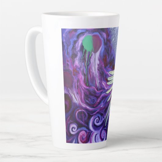 Fliege, Chloe, Fly Latte Tasse (Linke Ecke)