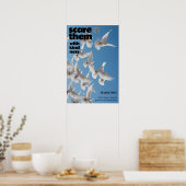 fliege dem Licht entgegen Poster (Küche)