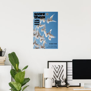 fliege dem Licht entgegen Poster