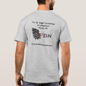 Fliege durch NachtParanormal Untersuchungs-T - T-Shirt (Rückseite)