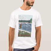 Fliege FishermanSouth Dakota T-Shirt (Vorderseite)