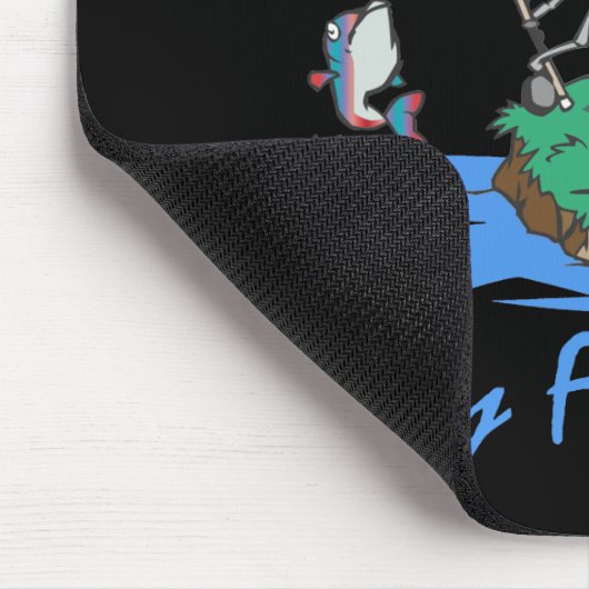 Fliege Fishin Mousepad (Ecke)