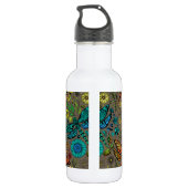 Fliege, Fliegenklingelfliege in Braun Edelstahlflasche (Rückseite)