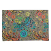 Fliege, Fliegenklingelfliege in Braun Kissenbezug (Vorderseite-Rechts)