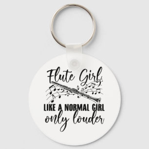 Fliege  Flute Flute Geschenke Ideen Schlüsselanhänger