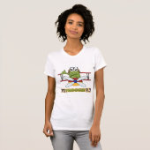 Fliege Froggie Fliegen-T-Shirts und Geschenke T-Shirt (Vorne ganz)
