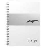 Fliege geben Notizbuch frei Notizblock (Vorderseite)