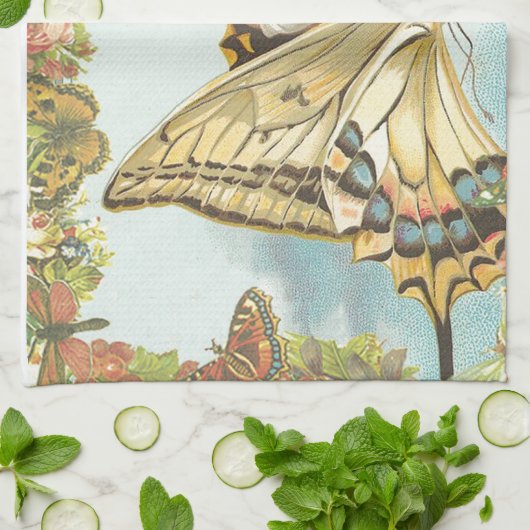 Fliege Geschirrtuch (Gefaltet)