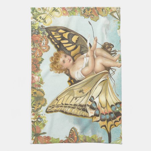 Fliege Geschirrtuch (Vertikal)