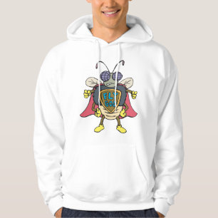 Fliege Gott Superheld Fliege Insekten Charakter Hoodie