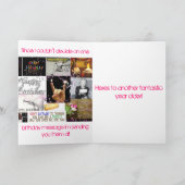 Fliege hoch, lebe groß, träume groß karte (Innenseite)