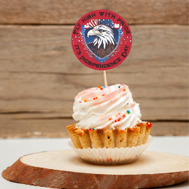 Fliege hoch mit Stolzkleber Runder Aufkleber