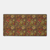 Fliege, Libelle auf Zimtbraun Schreibtischunterlage (Vorderseite)