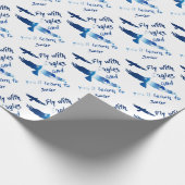 Fliege mit Adlern Geschenkpapier (Ecke)