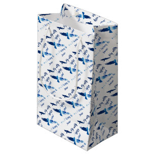 Fliege mit Adlern Kleine Geschenktüte