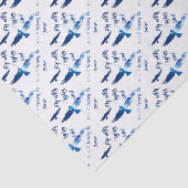 Fliege mit Adlern Seidenpapier (Ausschnitt)