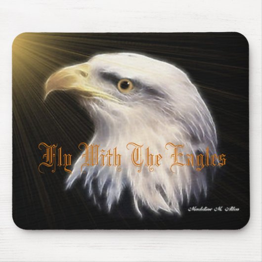 Fliege mit Eagles Mousepad (Vorne)