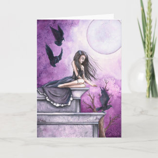 "Fliege mit mir" Gruß-Karte Karte