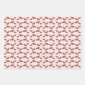 Fliege mit Nickerchen Geschenkpapier Set (Vorderseite 2)