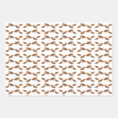 Fliege mit Nickerchen Geschenkpapier Set (Vorderseite)