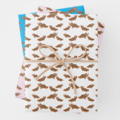Fliege mit Nickerchen Geschenkpapier Set (Beispiel)