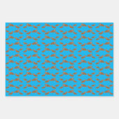 Fliege mit Nickerchen Geschenkpapier Set (Vorderseite 3)