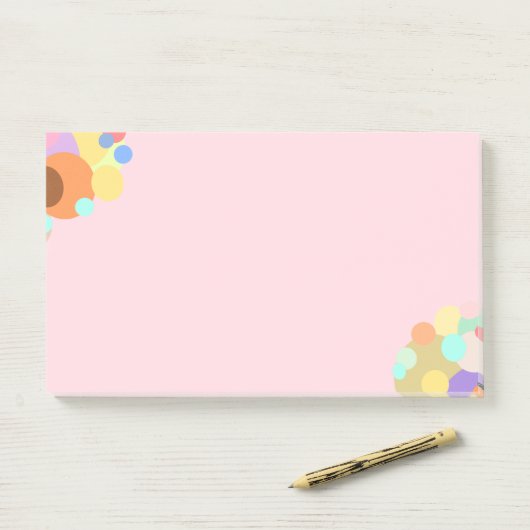 Fliege + post-it klebezettel (Auf Schreibtisch)