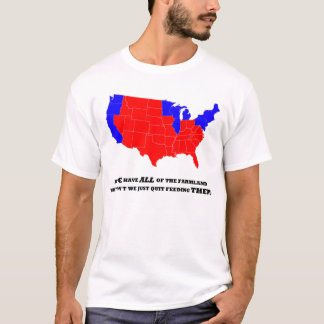 Fliege über Land bekämpft T-Shirt