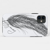 Fliege weg - Feder - iPhone 5 Fall Case-Mate iPhone Hülle (Rückseite (Horizontal))