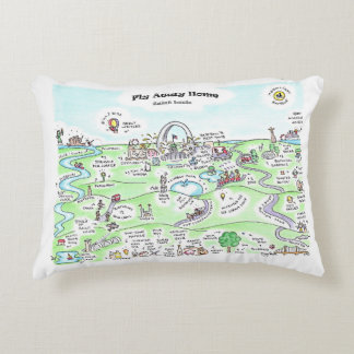 Fliege weg Zuhause Dekokissen