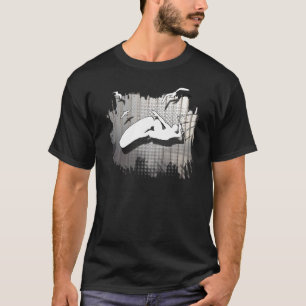 Fliege wie die Vögel, kitesurf Shirt