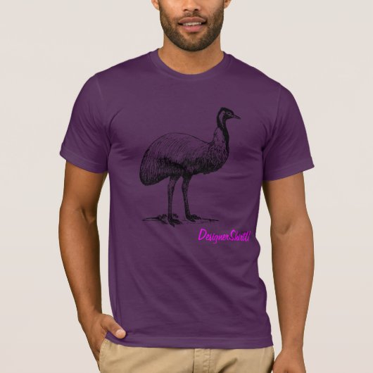 FliegeEmu T-Shirt (Vorderseite)