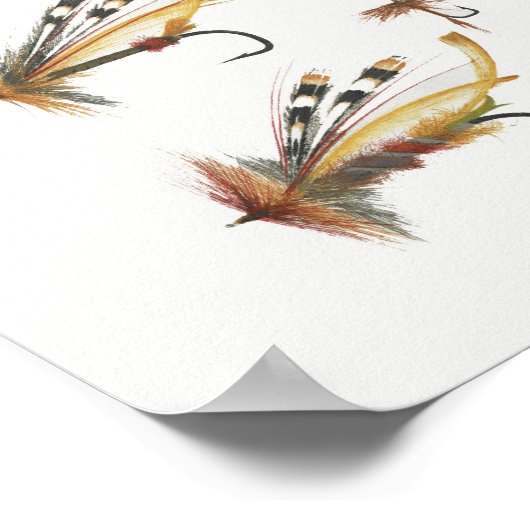 Fliegen #1 Poster (Ecke)