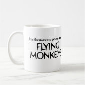 Fliegen-Affen Kaffeetasse (Links)