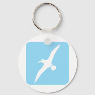 Fliegen-Albatros Schlüsselanhänger