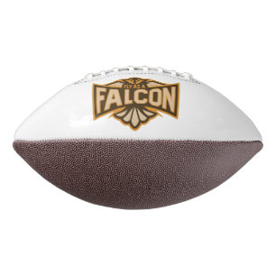 Fliegen als Falken-Sepia Football