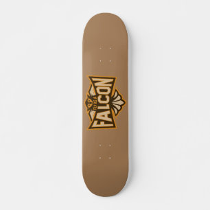 Fliegen als Falken-Sepia Skateboard