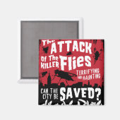 Fliegen Angriff! Magnet (Vorderseite/Rückseite)