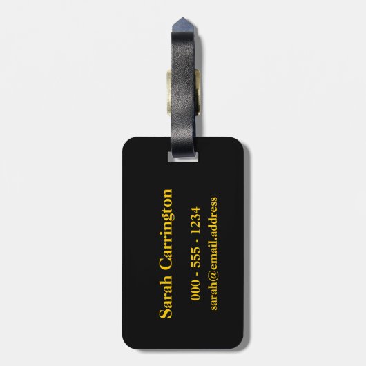 Fliegen-Armee Gepäckanhänger (Rückseite vertikal)