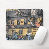 Fliegen-Artillerie oder ein Pferdemarinesoldat Mousepad (Mit Mouse)
