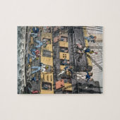 Fliegen-Artillerie oder ein Pferdemarinesoldat Puzzle (Horizontal)