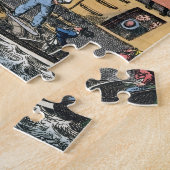 Fliegen-Artillerie oder ein Pferdemarinesoldat Puzzle (Seite)