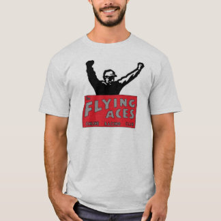 Fliegen-As-Grau-T - Shirt