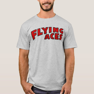 Fliegen-As-graue T-Shirt Logo-Alternative