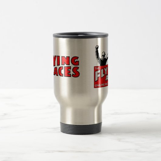 Fliegen-As-Reise-Tasse Reisebecher (Mittel)