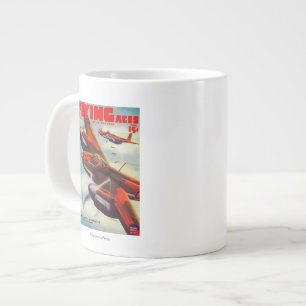 Fliegen-As-Titelseite5 Jumbo-Tasse