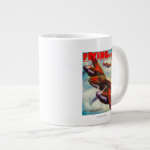 Fliegen-As-Titelseite5 Jumbo-Tasse (Vorderseite Rechts)