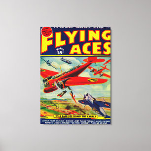 Fliegen-As-Titelseite5 Leinwanddruck