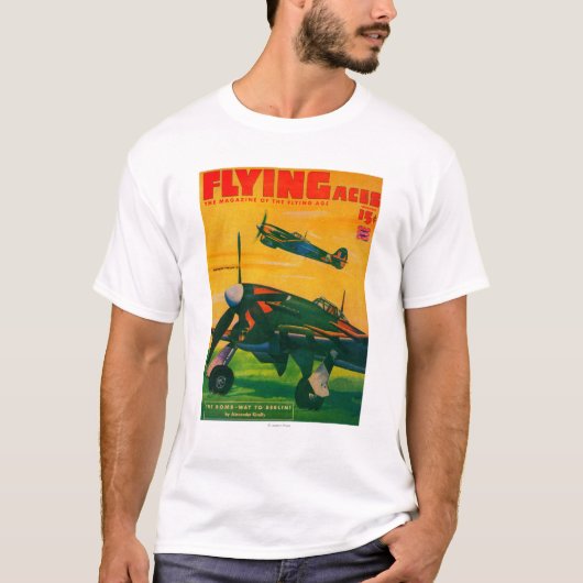 Fliegen-As-Titelseite5 T-Shirt (Vorderseite)