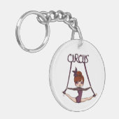 Fliegen auf Höhen Schlüsselanhänger (Vorderseite links)